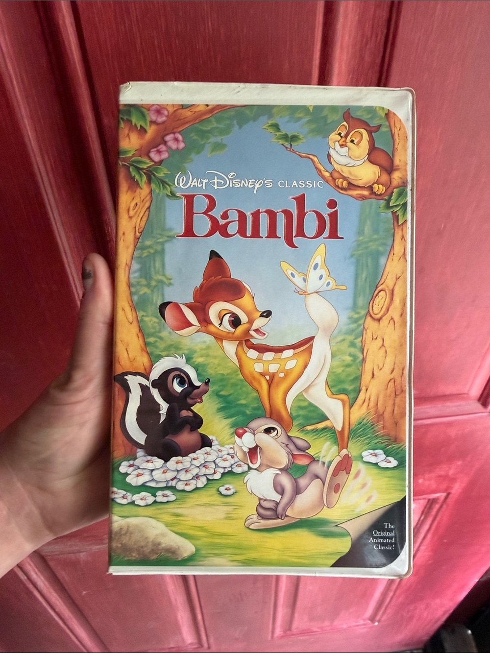 Bambi vintage vhs